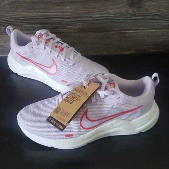 New Nike Downshifter Purple Running Sneakers Size 8 Athletic Workout Gym Casual - Picture 1 of 9